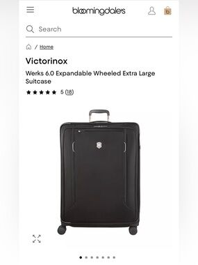 Victorinox Swiss Army Werks 6.0 spinner extra large luggage